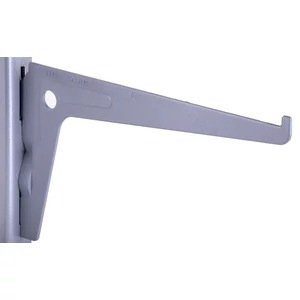 Metall egysoros konzol, 15-40 cm, EZÜST