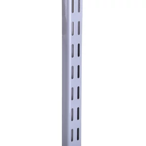 Metall kétsoros falisín 32 cm, EZÜST