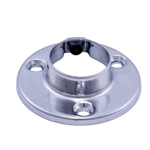 Falitalp krómcsőhöz (átm 25 mm) Falitalp krómcsőhöz (átm 25 mm)