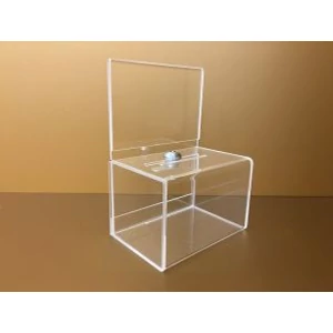 Adománygyüjtő doboz laptartós 175x275x175mm