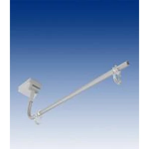 Mágneses zászlótartó, bannertartó, mágnes szélesség: 37x70 mm