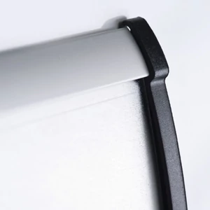 Beltéri, falra vagy ajtóra ragasztható, ÍVELT felületű információs tábla, 74 x 250 mm, 10db/csomag