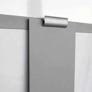 Fali, A4 méretű fém laptartóhoz, rögzítő klip, EZÜST