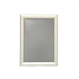 Plakátkeret, A4, szögletes sarokkal 25 mm profilszélesség