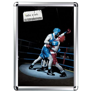 Plakátkeret, B0, lekerekített sarkok, 25 mm