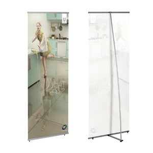 Posztertartó banner táskával, poszterméret 1000 x 2000 mm, Poszter NEM tartozék, egyoldalas