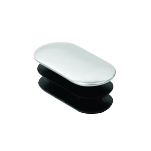 Krómozott dugó oválcsővégbe Krómozott dugó oválcsővégbe