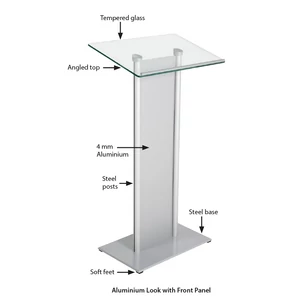 Eloadoi-pulpitus-uveg-fedlappal-ezust-szinu-aluminium-elolappal-AM-3246