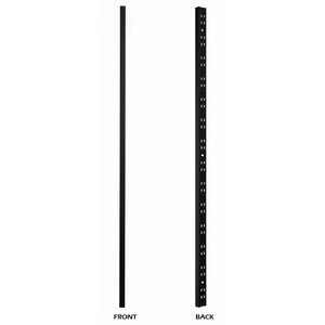 40 x 20 mm FEKETE szögletes cső, Suspance rendszerhez, 2400 mm