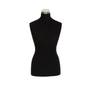Női szabóbaba 40-42-es, csak felsőtest, FEKETE
