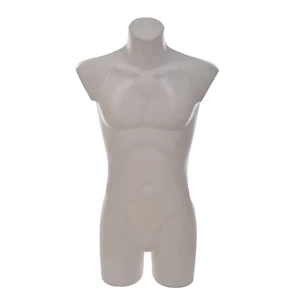 3/4-es Férfi torzó - Fehér