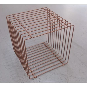 Árutartó kocka, 400 x 400 x 400 mm, BRONZ
