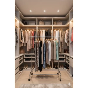 Ruhatartó sztender, állítható magasságú (hossz: 1000 mm)