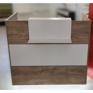 Eladói pult, OAK Kent - Fehér színben, szélesség 1200 mm magasság 1150 mm mélység 700 mm