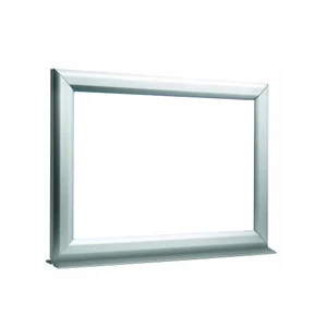 2 x A4 Plakátkeret, TALPAS,  szögletes sarkok, KÉTOLDALAS, 25 mm