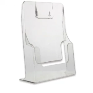 Szórólaptartó, A4, asztali / fali,belső méret: 230 x 293 x 27 mm, CSAK RENDELÉSRE, beszerzési idő: 1-2 hét