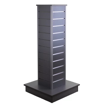 Hasáb gondola, 15 cm osztású alusínes panelből, 1300 x 300 x 300 mm, EZÜST színben