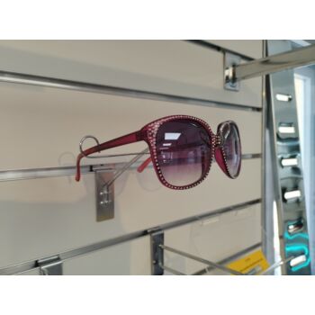 Alusínes panelba akasztható  krómozott szemüvegtartó