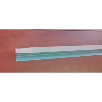 Aluminium fali profil 18 mm-es bútorlaphoz, hossz: 80 cm
