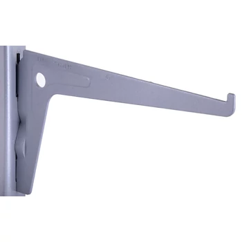 Metall egysoros konzol, 15-40 cm, EZÜST