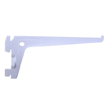 Metall egysoros konzol, 15-40 cm, FEHÉR