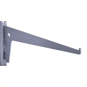 Metall egysoros konzol 25 cm, EZÜST