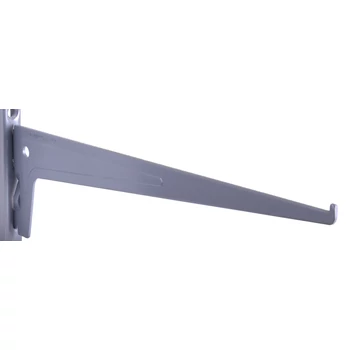 Metall egysoros konzol 35 cm, EZÜST