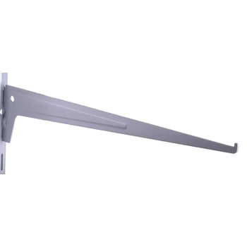 Metall egysoros konzol 40 cm, EZÜST