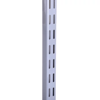 Metall kétsoros falisín 13 cm, EZÜST