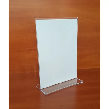 A4 LAPTOK, plexi, kétoldalas, álló