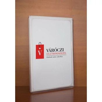 A4 méretű PLAKÁTKERET, plexi, kétoldalas kivitel