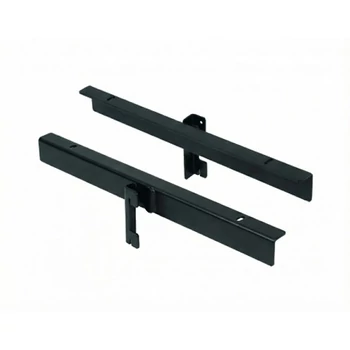 Kétirányú polctartó pár Suspance rendszerhez, 350 mm, FEKETE