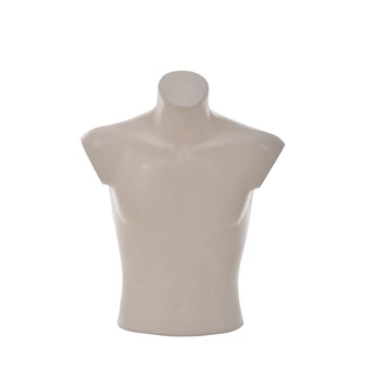 1/2-es Férfi torzó - Fehér