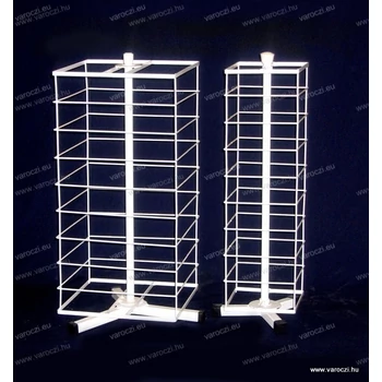 Bizsutartó állvány, asztali, forgó, 250x250 mm