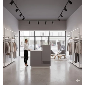 "L design" pult, világítás nélkül!