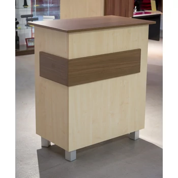PC pult, 1000 x 550 x 900 mm, JUHAR - OLASZ DIÓ