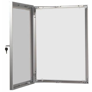 Kültéri fali vitrin, B1 méret 770 x 1070 x 30 mm, CSAK RENDELÉSRE, beszerzési idő: 1-2 hét