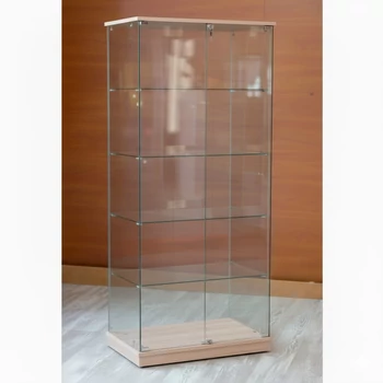 60 cm-es álló vitrin - ARDENI FENYŐ színben, 1795 x 632 x 446 mm