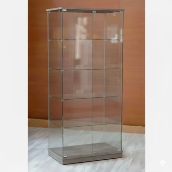 60 cm-es álló vitrin - BETON színben, 1795 x 632 x 446 mm