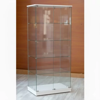 60 cm-es álló vitrin - FEHÉR színben, 1795 x 632 x 446 mm