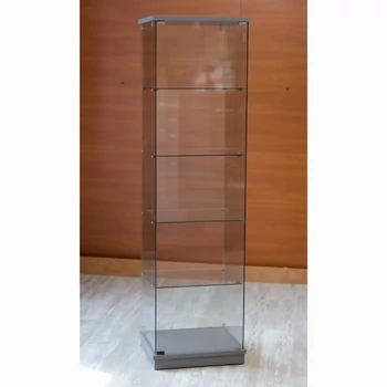 46 cm-es álló vitrin - KŐSZÜRKE színben, 1795 x 492 x 446 mm