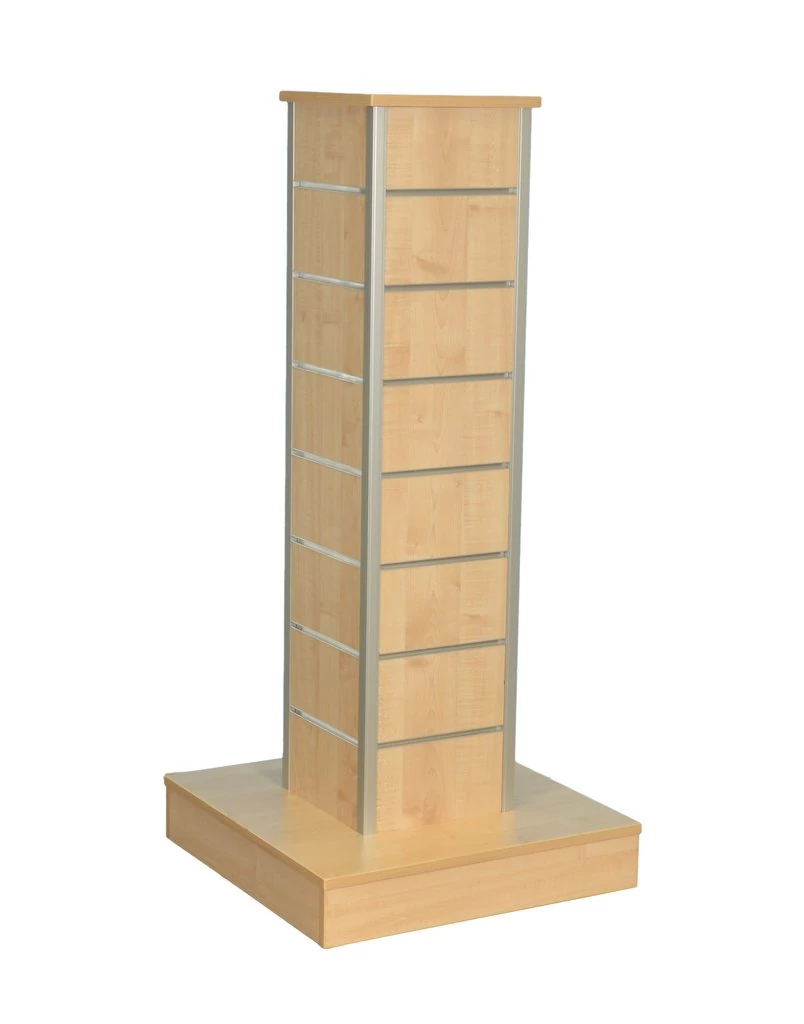 HASÁB gondola, 10 cm osztású alusínes panelből, 1320x600x600 mm, többféle színben