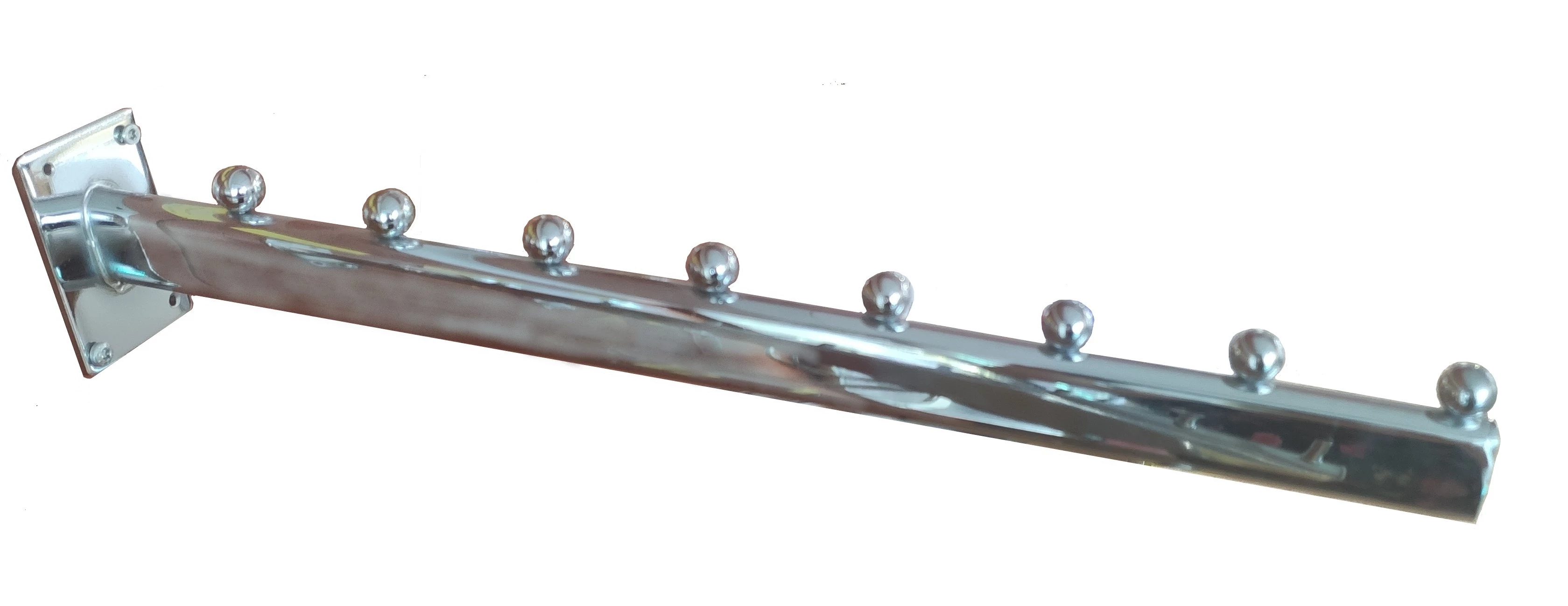 Ferde vállfatartó, falra csavarozható, 8 fh-es (400 mm)