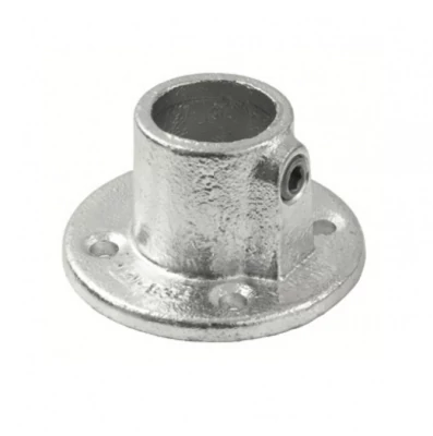 Galvanizált falitalp HYDRO rendszerhez, 28 mm-es csőhöz