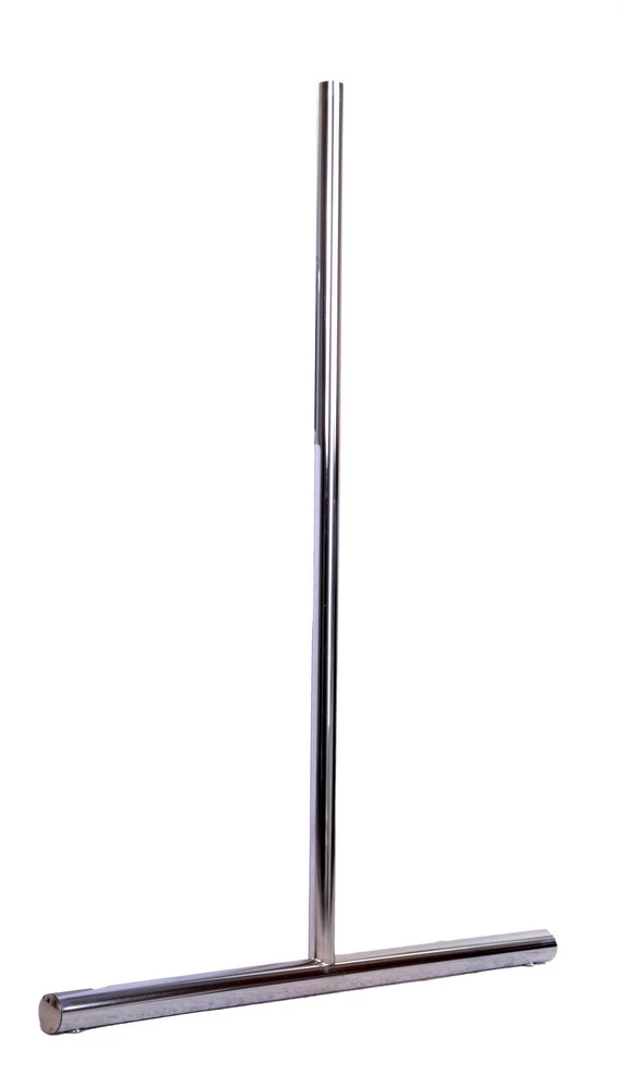 Rácstartó csőláb, T láb, 810x600 mm