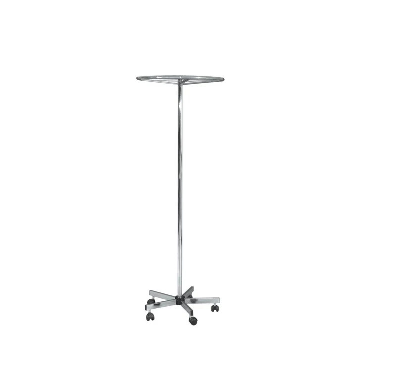 Körállvány, ÁLLÍTHATÓ magasságú, átmérő: 600 mm, 50 mm-es BÚTORGÖRGŐKKEL