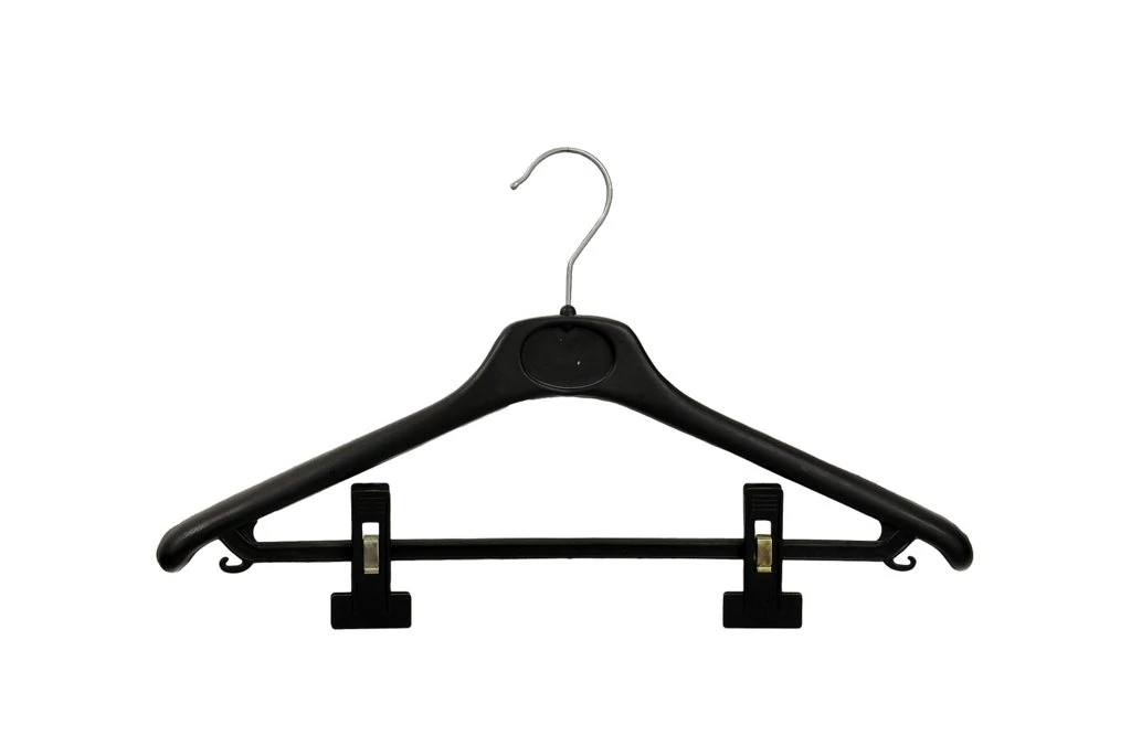 Lux vállfa csipesszel (42 cm), egységcsomagban