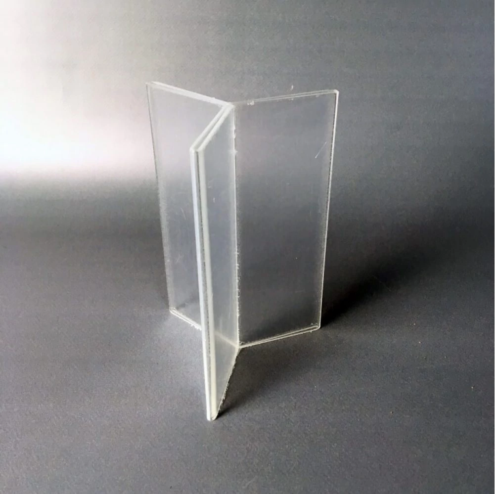 Laptok/menütartó, asztali, lap: 3xA6, oldal: 6xA6/2, oldalméret: 149x53 mm, CSAK RENDELÉSRE, beszerzési idő: 1-2 hét