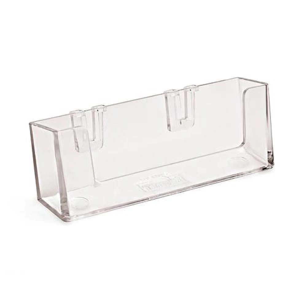 Névjegytartó, ráakasztható, fekvő,belső méret: 95 x 29 x 18 mm, CSAK RENDELÉSRE, beszerzési idő: 1-2 hét
