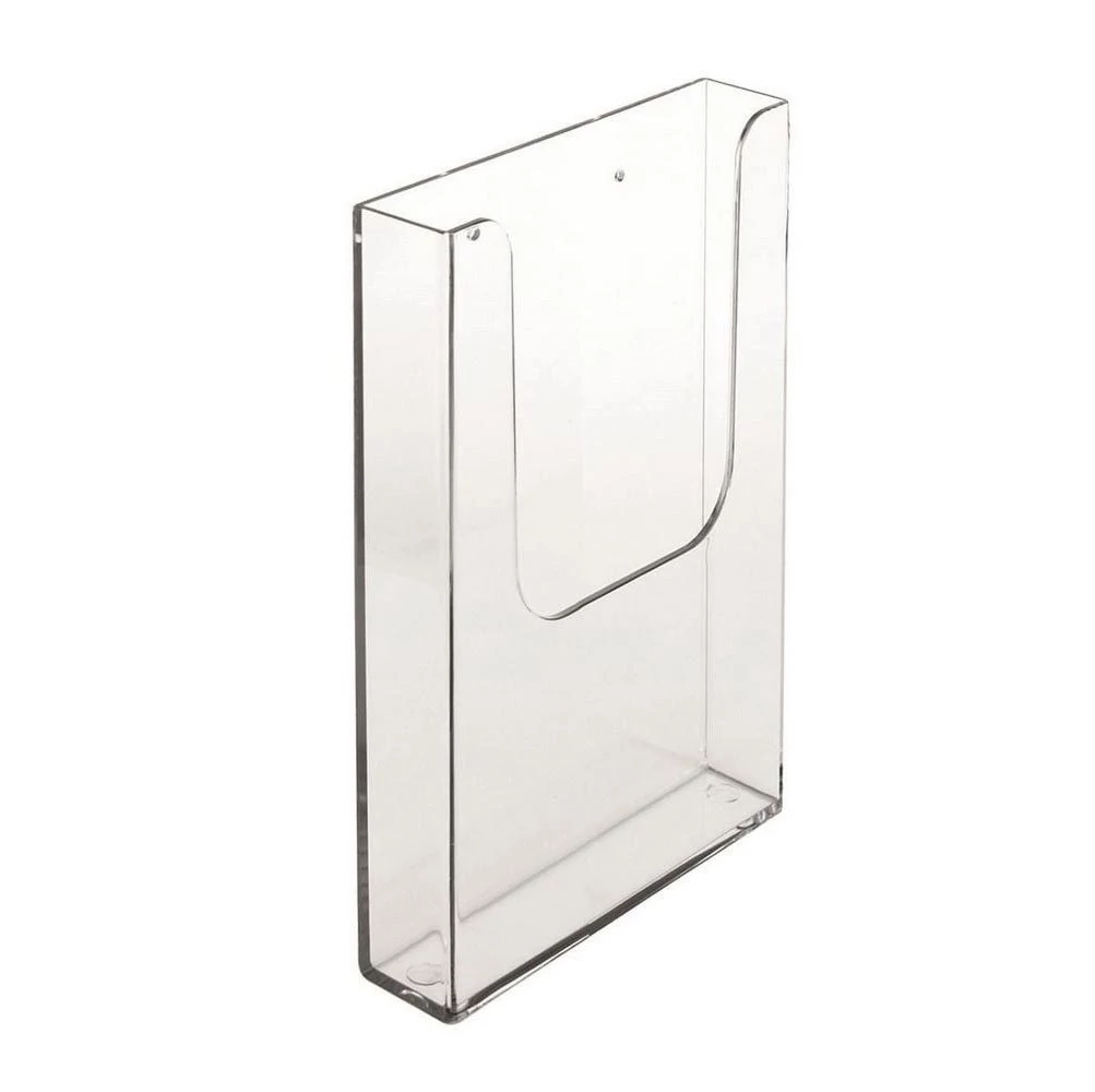 Szórólaptartó, A6, fali, belső méret: 105 x 161 x 33 mm, CSAK RENDELÉSRE, beszerzési idő: 1-2 hét